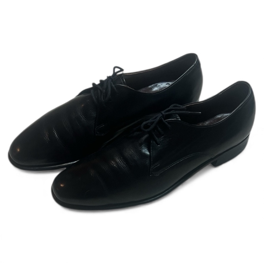 Dack’s Elegant Black Men's Oxford Shoes EUC sz 9